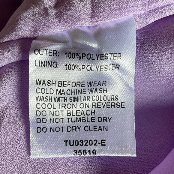 TUSSAH Montie Mini Dress ‘Lilac’ AU 18 $70 💜 - Picture 8 of 11